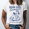Book Girl Summer Unisex Jersey T-Shirt Book Girl Summer Unisex Jersey T-Shirt