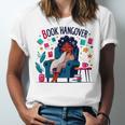 Book Lover Graphic Tee Book Hangover Premium Tri-Blend Unisex Jersey T-Shirt