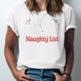 My Book Preference Naughty List Readers Christmas Joke Unisex Jersey T-Shirt My Book Preference Naughty List Readers Christmas Joke Unisex Jersey T-Shirt