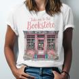 Take Me To The Book Store Librarians Valentine's Day Premium Unisex Jersey T-Shirt