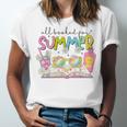 All Booked For Summer Reading Beach Floral Bookish Book Girl Unisex Jersey T-Shirt