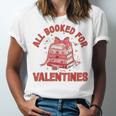 All Booked For Valentines Bow Heart Book Lover Valentine Day Unisex Jersey T-Shirt All Booked For Valentines Bow Heart Book Lover Valentine Day Unisex Jersey T-Shirt