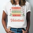 All Booked For Valentines Retro Book Lover Teacher Bookworm Premium Tri-Blend Unisex Jersey T-Shirt