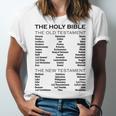 The Books Of The Bible Old And New Testament Complete List Unisex Jersey T-Shirt The Books Of The Bible Old And New Testament Complete List Unisex Jersey T-Shirt