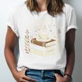 Books Coffee And Quiet Places Literature Unisex Jersey T-Shirt Books Coffee And Quiet Places Literature Unisex Jersey T-Shirt