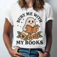 Bury Me With My Books Ghost Tee Unisex Jersey T-Shirt