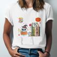 Carve Out Time To Read Halloween Ghost Books Raglan Baseball Tee Unisex Jersey T-Shirt