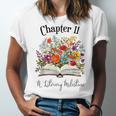 Chapter 11 Years Old 11th Birthday Wildflower Book Lover Unisex Jersey T-Shirt