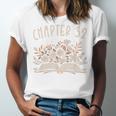 Chapter 32nd Birthday Bookworm 32 Years Old For Book Lovers Unisex Jersey T-Shirt Chapter 32nd Birthday Bookworm 32 Years Old For Book Lovers Unisex Jersey T-Shirt