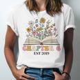 Chapter 6 Years Old 6th Birthday Wildflower Book Lover Unisex Jersey T-Shirt Chapter 6 Years Old 6th Birthday Wildflower Book Lover Unisex Jersey T-Shirt