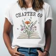 Chapter 69 Book Lovers & Readers 69th Birthday Wildflowers Unisex Jersey T-Shirt Chapter 69 Book Lovers & Readers 69th Birthday Wildflowers Unisex Jersey T-Shirt