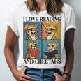 Cheetah Love Reading And Cheetahs Kids Bookworm Unisex Jersey T-Shirt Cheetah Love Reading And Cheetahs Kids Bookworm Unisex Jersey T-Shirt