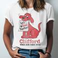 Clifford The Big Red Dog Let's Read Together Vintage Book Unisex Jersey T-Shirt Clifford The Big Red Dog Let's Read Together Vintage Book Unisex Jersey T-Shirt