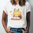 Cute Bee Reading Book Teacher Student Reader Graphic For Men Women Kids Unisex Jersey T-Shirt Cute Bee Reading Book Teacher Student Reader Graphic For Men Women Kids Unisex Jersey T-Shirt