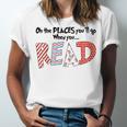 Cute Read Reading Day Book Lovers Teachers Students Kids Unisex Jersey T-Shirt