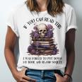 Dark Romance Merch I Put Down My Book Lover Spicy Skeleton Unisex Jersey T-Shirt Dark Romance Merch I Put Down My Book Lover Spicy Skeleton Unisex Jersey T-Shirt