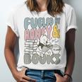Disney Winnie The Pooh Fueled By Honey & Books Sketch Unisex Jersey T-Shirt