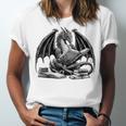 Dragon Reading Book Bookworm Books Dragon Learning Unisex Jersey T-Shirt Dragon Reading Book Bookworm Books Dragon Learning Unisex Jersey T-Shirt