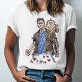 Dungeon Crawler Carl Sketchbook Princess Donut And Carl Book Unisex Jersey T-Shirt