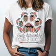 Easily Distracted By Dogs And Books Reading Unisex Jersey T-Shirt
