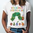Eric Carle Very Hungry Caterpillar Day Children's Book Unisex Jersey T-Shirt Eric Carle Very Hungry Caterpillar Day Children's Book Unisex Jersey T-Shirt