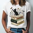 Fantasy Drama Tragedy Cat Book Lover Reading Humor Unisex Jersey T-Shirt Fantasy Drama Tragedy Cat Book Lover Reading Humor Unisex Jersey T-Shirt