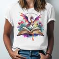 In My Fantasy Era Magic Dragon Book Unisex Jersey T-Shirt