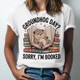 Groundhog Day Librarian Book Lover Reader Library Unisex Jersey T-Shirt
