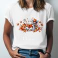 Halloween Book Lover Ghost Witch Books & Pumpkins Unisex Jersey T-Shirt Halloween Book Lover Ghost Witch Books & Pumpkins Unisex Jersey T-Shirt