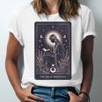 High Priestess Tarot Art Celestial Mystic Book Lover Unisex Jersey T-Shirt High Priestess Tarot Art Celestial Mystic Book Lover Unisex Jersey T-Shirt