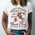 Hockey Romance Smut Reader Book Club Book Lover Bookish Unisex Jersey T-Shirt