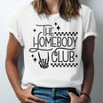 The Homebody Club Retro Introvert Antisocial Unisex Jersey T-Shirt
