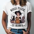 I'm Reading Halloween Witch Book Lover Unisex Jersey T-Shirt I'm Reading Halloween Witch Book Lover Unisex Jersey T-Shirt