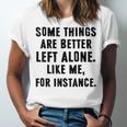 Introvert Antisocial Some Things Are Better Left Alone Unisex Jersey T-Shirt Introvert Antisocial Some Things Are Better Left Alone Unisex Jersey T-Shirt