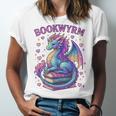 Just a Girl Who Loves Dragons And Books Unisex Jersey T-Shirt