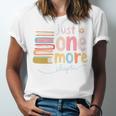 Just One More Chapter Artistic Pastel Book Lover Vibe Unisex Jersey T-Shirt Just One More Chapter Artistic Pastel Book Lover Vibe Unisex Jersey T-Shirt