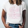 Just One More Chapter Bookish Book Reading Bright Hot Pink Unisex Jersey T-Shirt