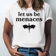 Let Us Be Menaces Dragon Book Lover Unisex Jersey T-Shirt