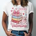 Librarian Books Are My Valentine Teacher Valentines Teach Unisex Jersey T-Shirt Librarian Books Are My Valentine Teacher Valentines Teach Unisex Jersey T-Shirt