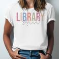 Library Squad Librarian Book Lover Bookworm Unisex Jersey T-Shirt Library Squad Librarian Book Lover Bookworm Unisex Jersey T-Shirt