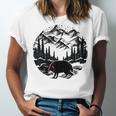 Monster Squonk In Forest Folklore Cryptid Introvert Unisex Jersey T-Shirt