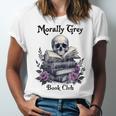 Morally Grey Book Club Gothic Vintage Style Unisex Jersey T-Shirt Morally Grey Book Club Gothic Vintage Style Unisex Jersey T-Shirt