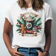 North Pole Book Club Books Reading Mug Gingerbread Unisex Jersey T-Shirt North Pole Book Club Books Reading Mug Gingerbread Unisex Jersey T-Shirt