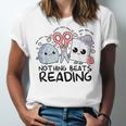 Nothing Beats Reading Rock Paper Scissors Book Lover Teacher Unisex Jersey T-Shirt Nothing Beats Reading Rock Paper Scissors Book Lover Teacher Unisex Jersey T-Shirt