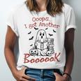 Oops I Got Another Book Boo Ghost Read Book Unisex Jersey T-Shirt Oops I Got Another Book Boo Ghost Read Book Unisex Jersey T-Shirt