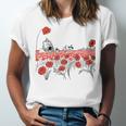 Poppy Field Wizard Of Oz Cowardly Brave Lion Book Unisex Jersey T-Shirt