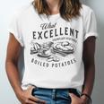 Pride And Prejudice Books What Excellent Boiled Potatoes Unisex Jersey T-Shirt Pride And Prejudice Books What Excellent Boiled Potatoes Unisex Jersey T-Shirt