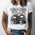Proudly Anti Social Member Of The Introverted Book Club Unisex Jersey T-Shirt