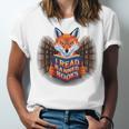 I Read Banned Books Sly Fox Reading Books Unisex Jersey T-Shirt I Read Banned Books Sly Fox Reading Books Unisex Jersey T-Shirt