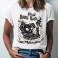Read Banned Books Unlock Forbidden Knowledge Unisex Jersey T-Shirt